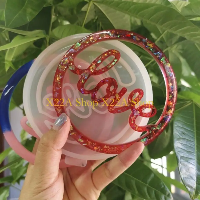 Unique Silicone Pendant Molds Hanging Ornaments Moulds Flexible Craft Molds Wall Hanging Molds Suitable for Various Occasions