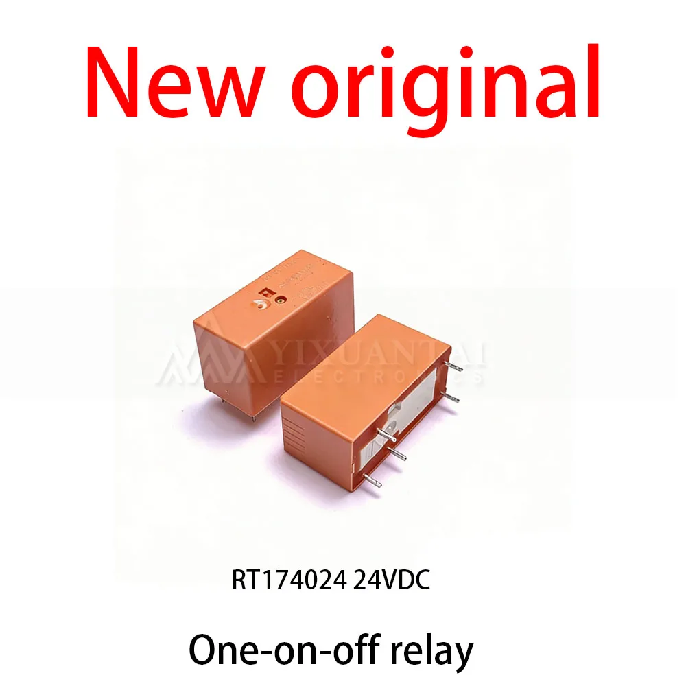 

5Pcs/Lot New original RT174024 24VDC One-on-off relay