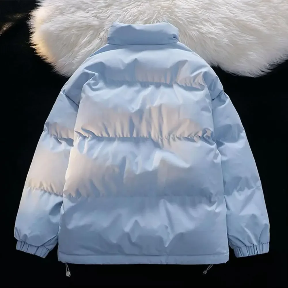 Anime Usagi Piumino invernale Chiikawa Cartoon carino addensare vestiti di cotone colletto alla coreana cappotto di cotone sciolto caldo dolce ragazze top