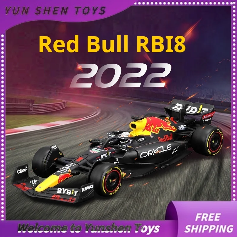 

Bburago 1:43 Red Bull RB18F1 полноразмерная имитация уравнений гоночный сплав модель автомобиля украшения модель автомобиля игрушки детские украшения