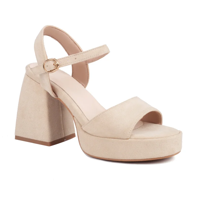 ฤดูร้อนหวานLolitaสายรัดข้อเท้ารองเท้าแตะเด็กสาวใหญ่Peep Toe 9 ซม.บล็อกรองเท้าส้นสูงแพลตฟอร์มจัดเลี้ยงเจ้าหญิงรองเท้า 2023