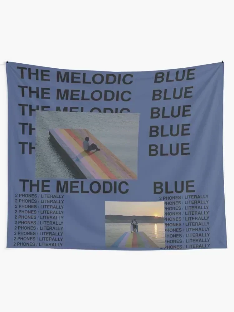 The melodic blue album Tapestry Bedroom Deco Wall Coverings Cute Room Things Tapestry