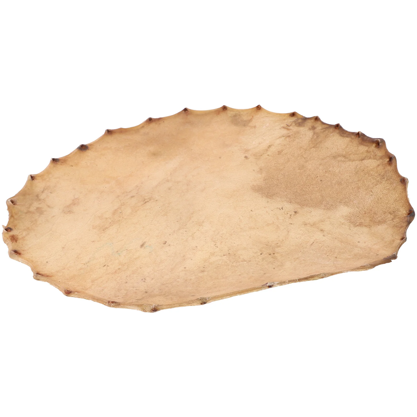 

Large Cowhide Skin Replacement Round Drum Head For Hand Drum Snare Tambourine Percussion Instruments Durable Resilient Head