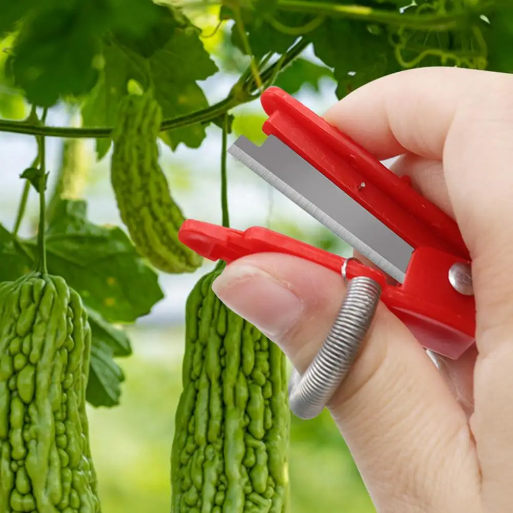 

3/5/10Pcs Gardening Thumb Knife Fruit Picker Stainless Steel Finger Garden Cutter Leaf Trimming Tool For Fruits Vegetable Flower