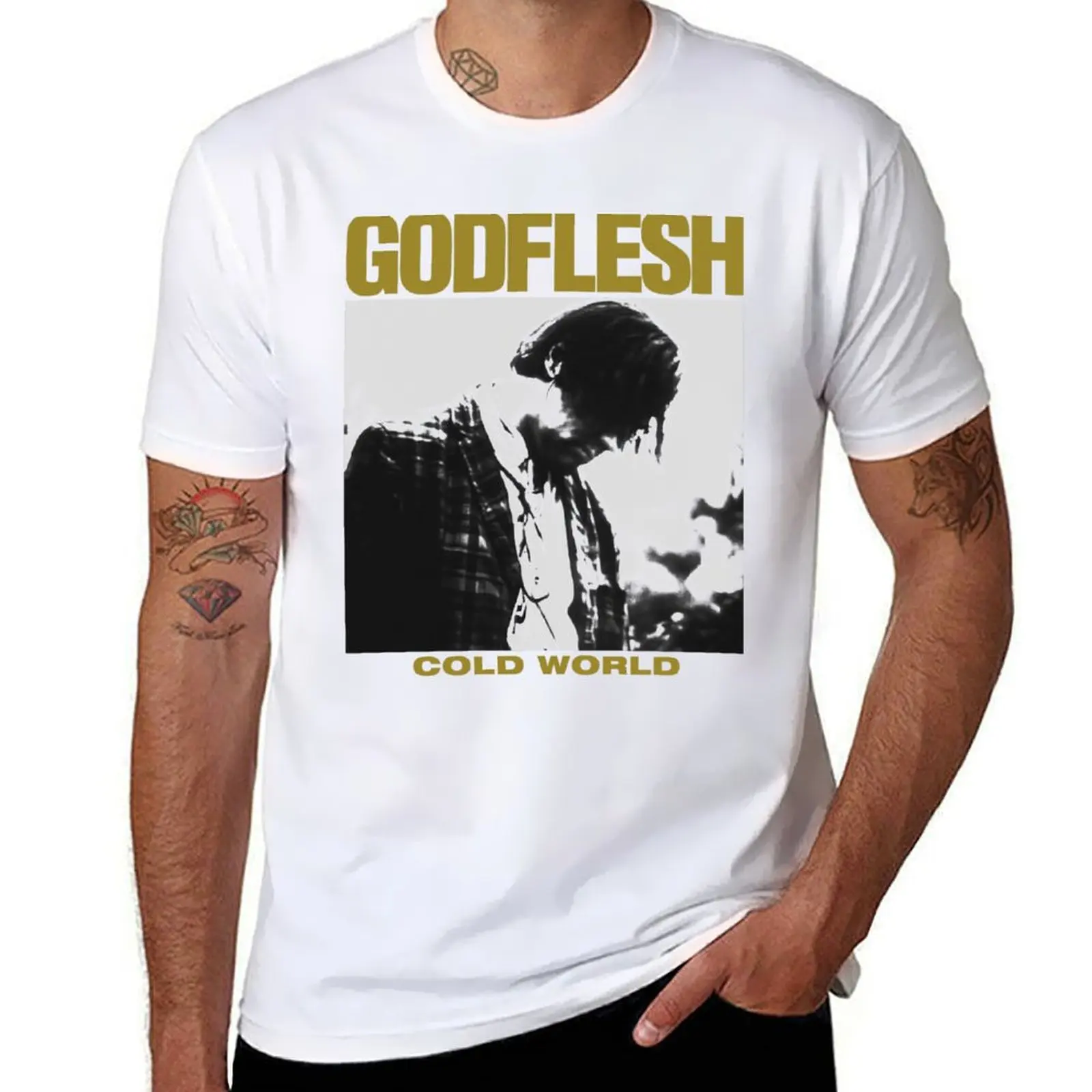 

Godflesh - Cold World T-Shirt funny t shirts cotton t shirt man luxury T-Shirt