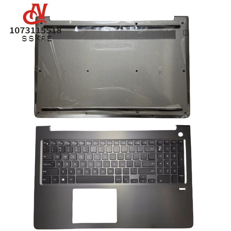 

Новинка для Dell Vostro 15 5568 V5568, подставка для рук, верхняя зеркальная крышка, клавиатура с подсветкой, Нижняя крышка, Нижняя крышка 0FCN57 0JD9FG 0F3H67