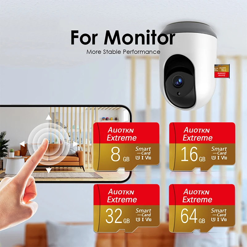 Micro Drive Sd Kaart 64Gb 32Gb 16Gb 8Gb Hoge Snelheid Geheugenkaart Klasse 10 8 16 32 64Gb Flash Kaart C10 Mini Sd Tf Kaart Voor Mobiele Telefoon