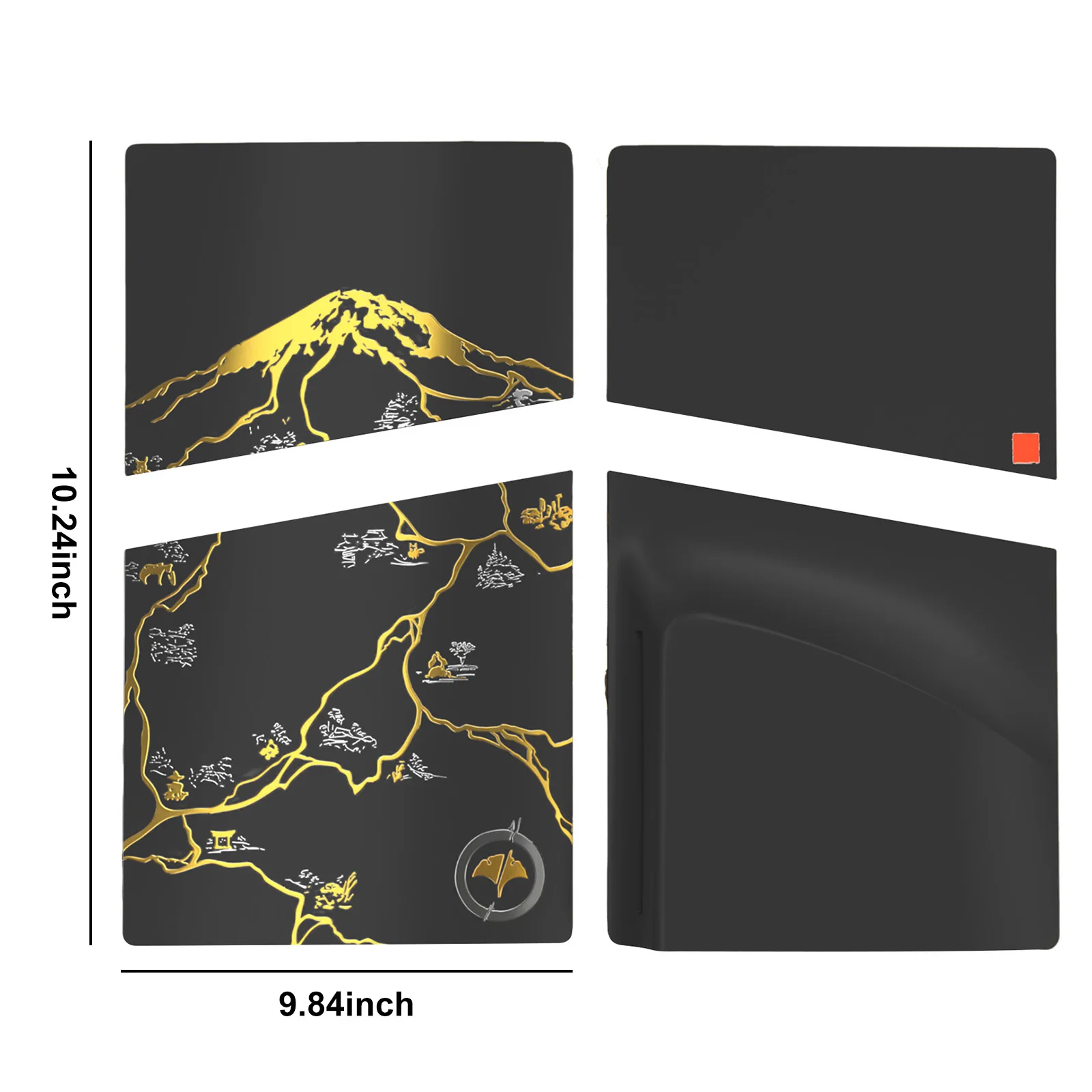 For Playstation 5/For PS5 Pro/For PS5 Slim Digital/Disc Console Limited Ghost Faceplate Replacement Faceplates Shell Cover Plate view 6