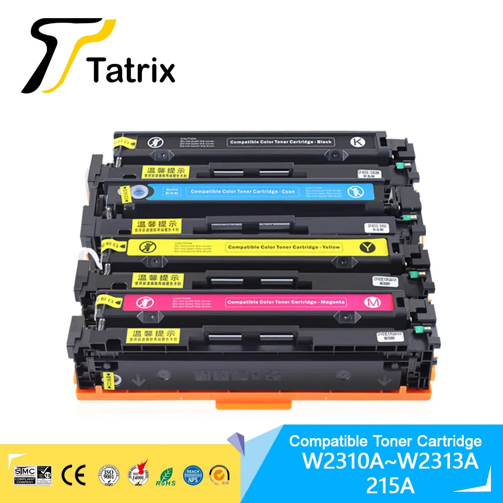 

Tatrix 215A совместимый HP тонером картридж W2310A W2311A W2312A W2313A для HP Color LaserJet Pro M155 MFP M182 MFP принтер M183