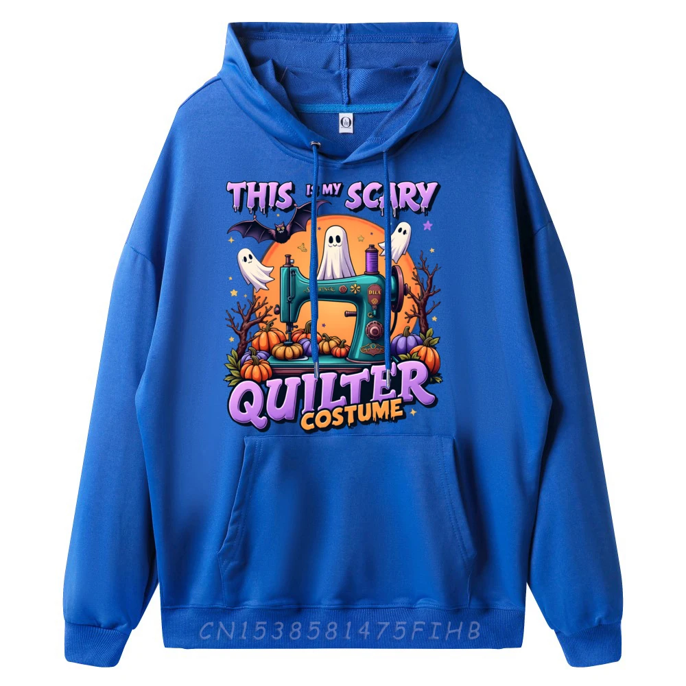 Dit is mijn enge quilter kostuum Halloween Quilter S Spooky gratis verzending kleding grappige hoodie