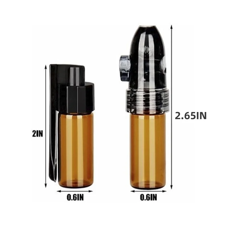6pcs Funnel Spice Dispenser Portable Leak-Proof Storage Bottle for Outdoor Camping Travel