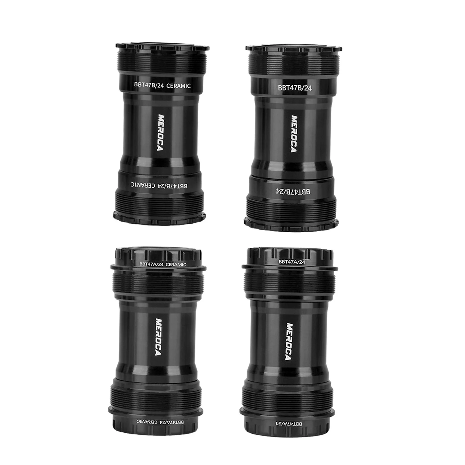 

Mountain Bike Bottom Bracket T47 Bike Bearing Bottom Bracket 24mm Spindle Compatible with Road Mountain Bikes