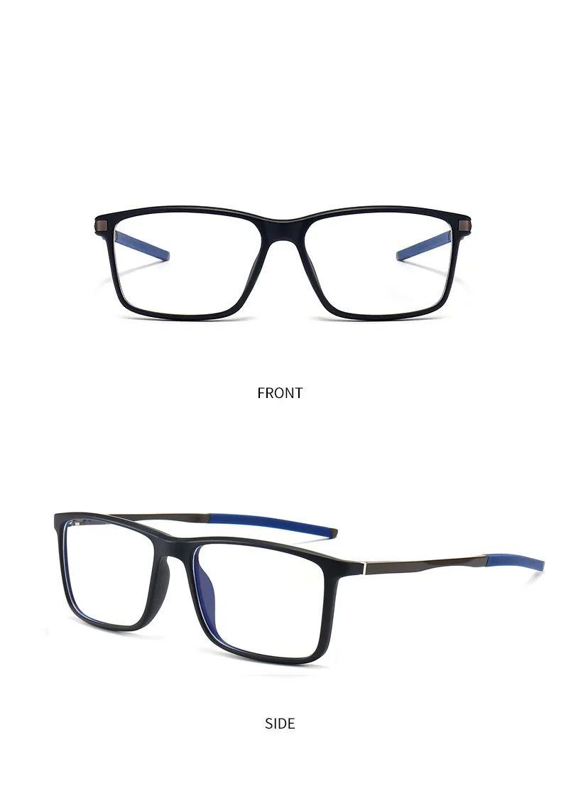 Sport-Stil ultraleichte Lesebrille al-mg Legierung Beine Rahmen für Männer Anti-Blaulicht photo chrome Presbyopie Brille 0 ~ 6 – Detail 13