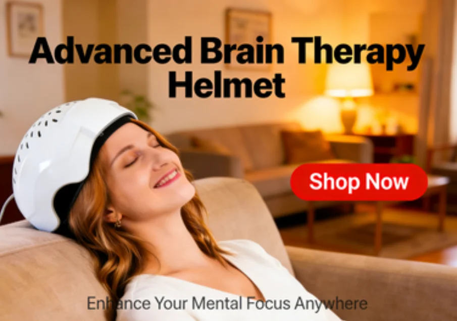 Smart Hair Loss Treatment Device | Wireless Remote & Zone Control Laser Helmet for Men and Women