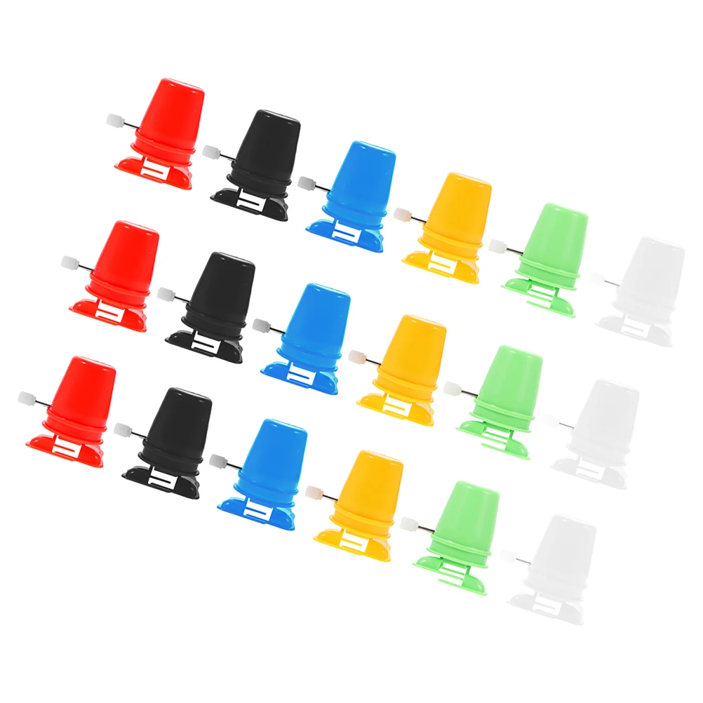 

18pcs Wind Up Mechanism Clockwork Walking Movement For Diy Robot Craft Kids Clay Making Activity Stem Kit Plastic Player Part