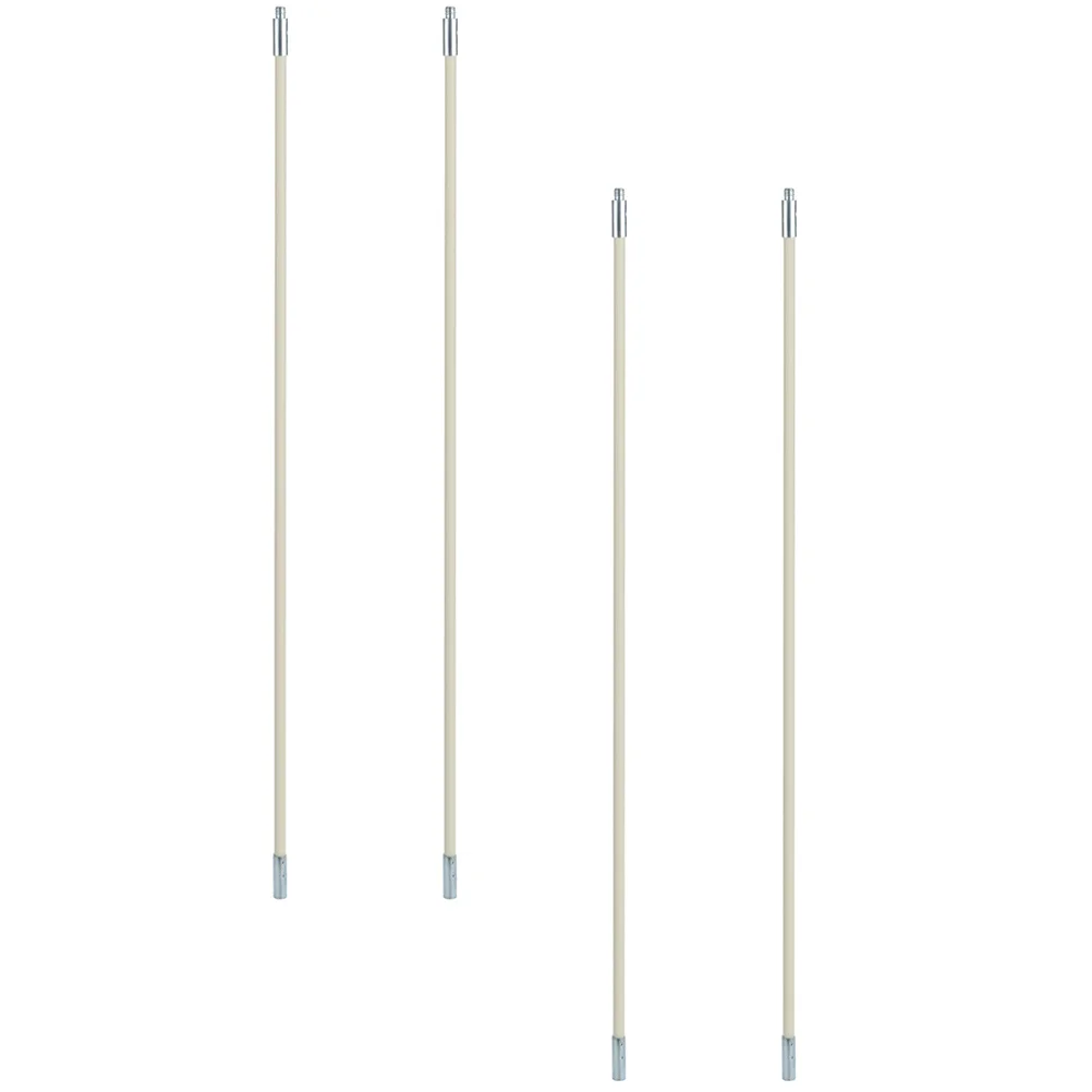 

4 шт. стержни для чистки дымохода, практичные легкие стержни для сушилки, вентиляционных каналов, стержни для чистки воздуха, многофункциональные