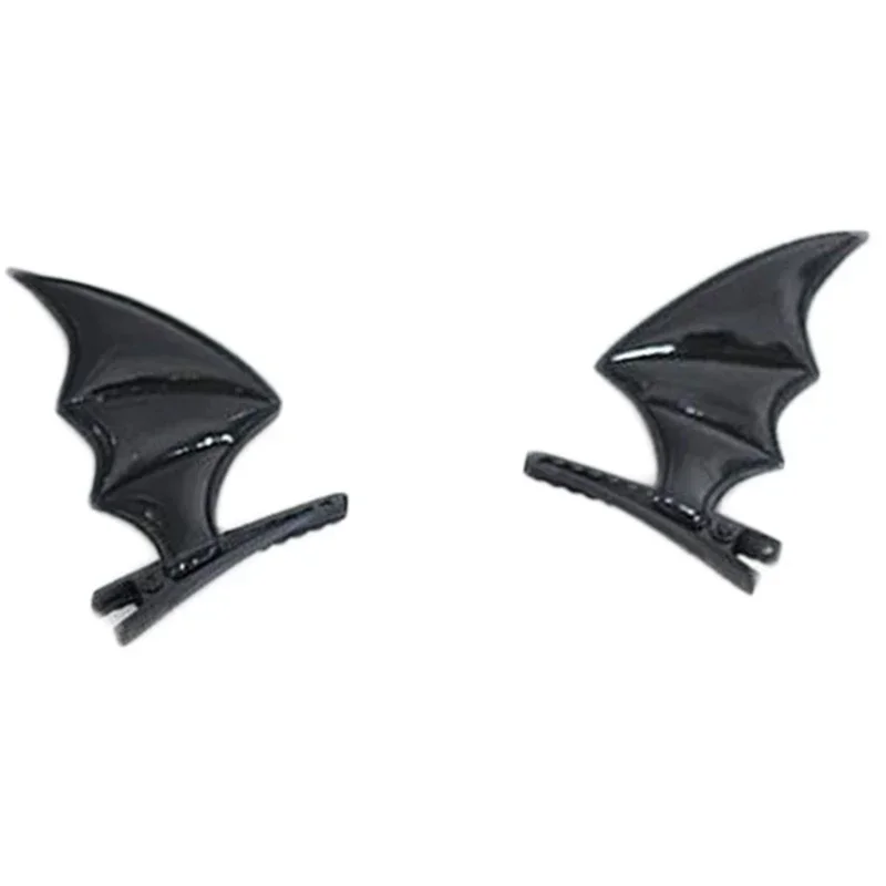 Hair Clips for Girl Halloween Hair Clips Lolita Bat Devil Wings Shape Barrettes Hair Barrettes for Toddler Girls