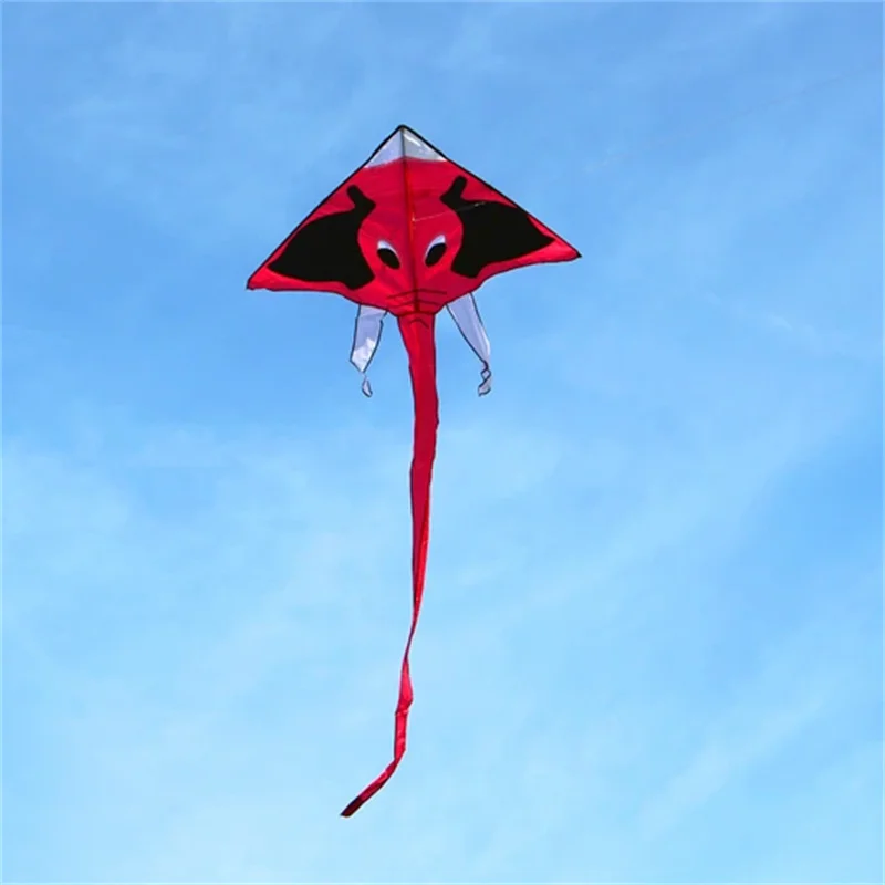 

free shipping 5pcs elephant kites for kids kites string line weifang kites wholesale factory children's beach games kitesurfing