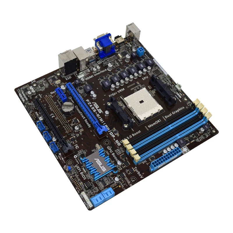 Imagem -03 - Soquete Fm2 Motherboard Kit Asus F2a55-m M11bb Dp_mb Cpu A10 6700 Ddr3 8gx2 Amd A55 64gb Usb 3.1 M-atx