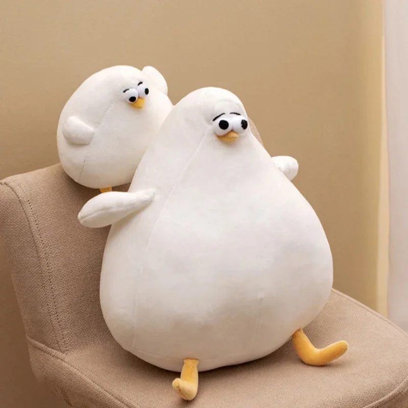 1PC Hot Denmark Cute Plush Seagull Toy Stuffed Animals Seagull Fat Toy Pillow 20cm-85cm Tatami Mat  Home Decor Gift for Kid/GF