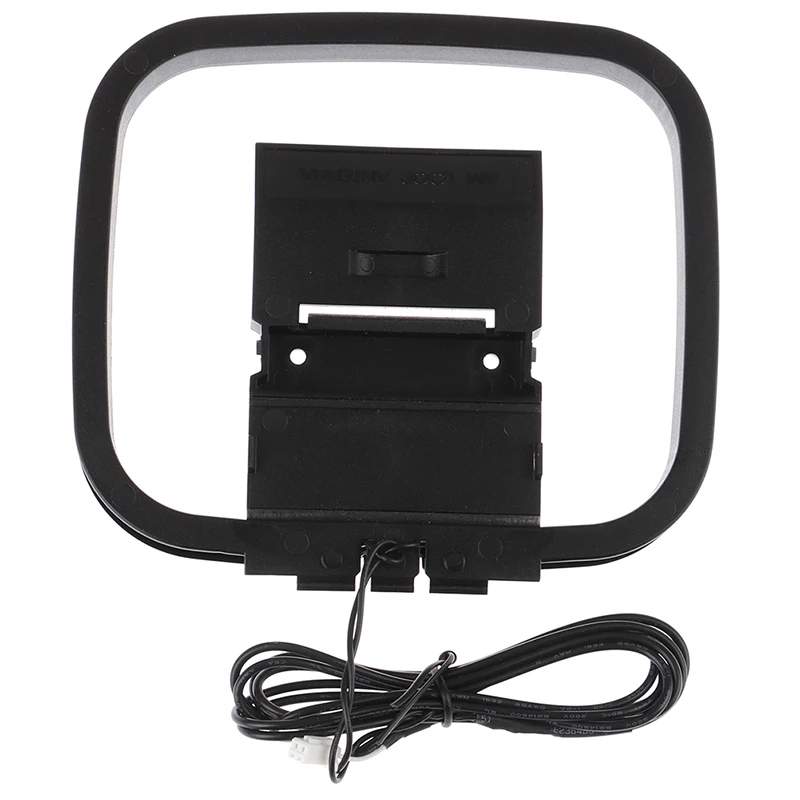 

Indoor HiFi AM/FM Loop Mini Connector Antenna Home Digital Audio Receivers