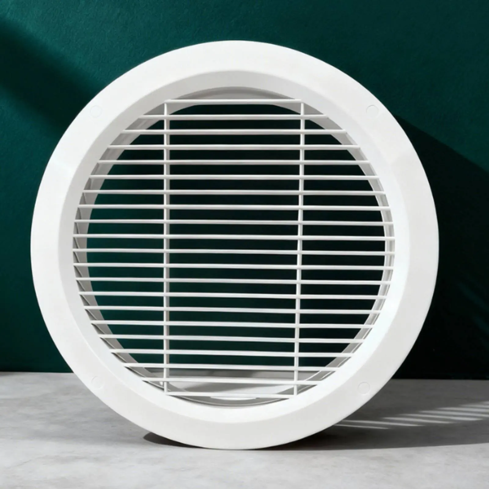 ABS Vent Grille Easy Installation Round Air Grille Round Vent Cover Anti-Condensation Building Hardware for Contractors