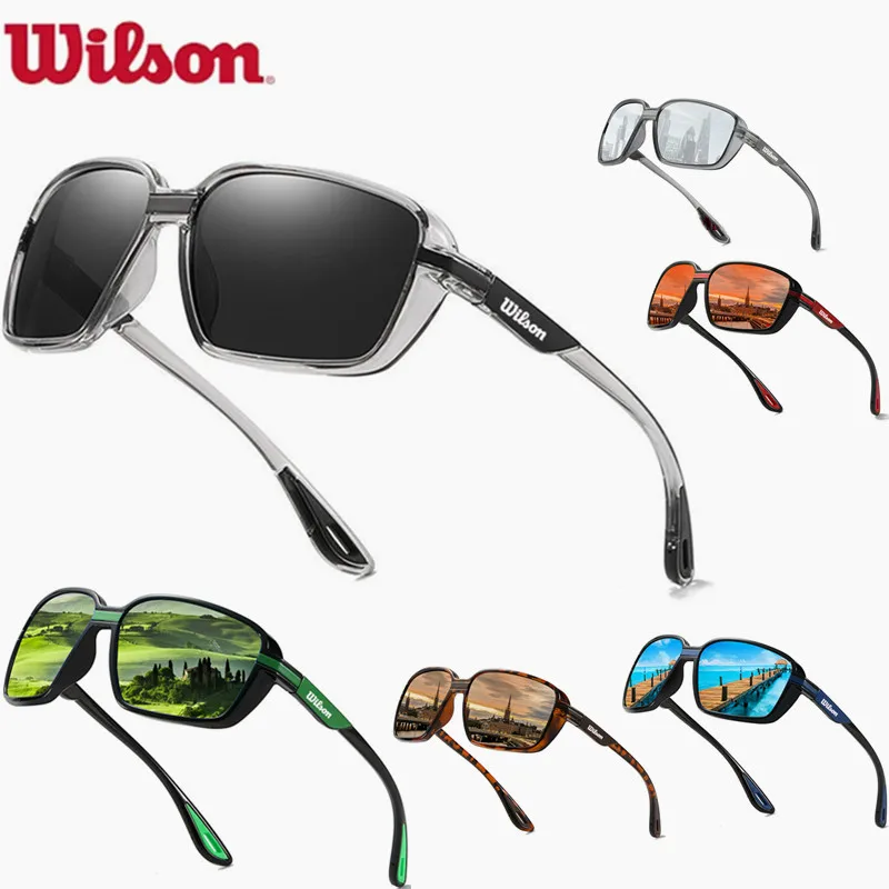 Wilson Polarized Fishing Sunglasses Men's Driving Shades Male Sun Glasses Hiking Classic UV400 Eyewear