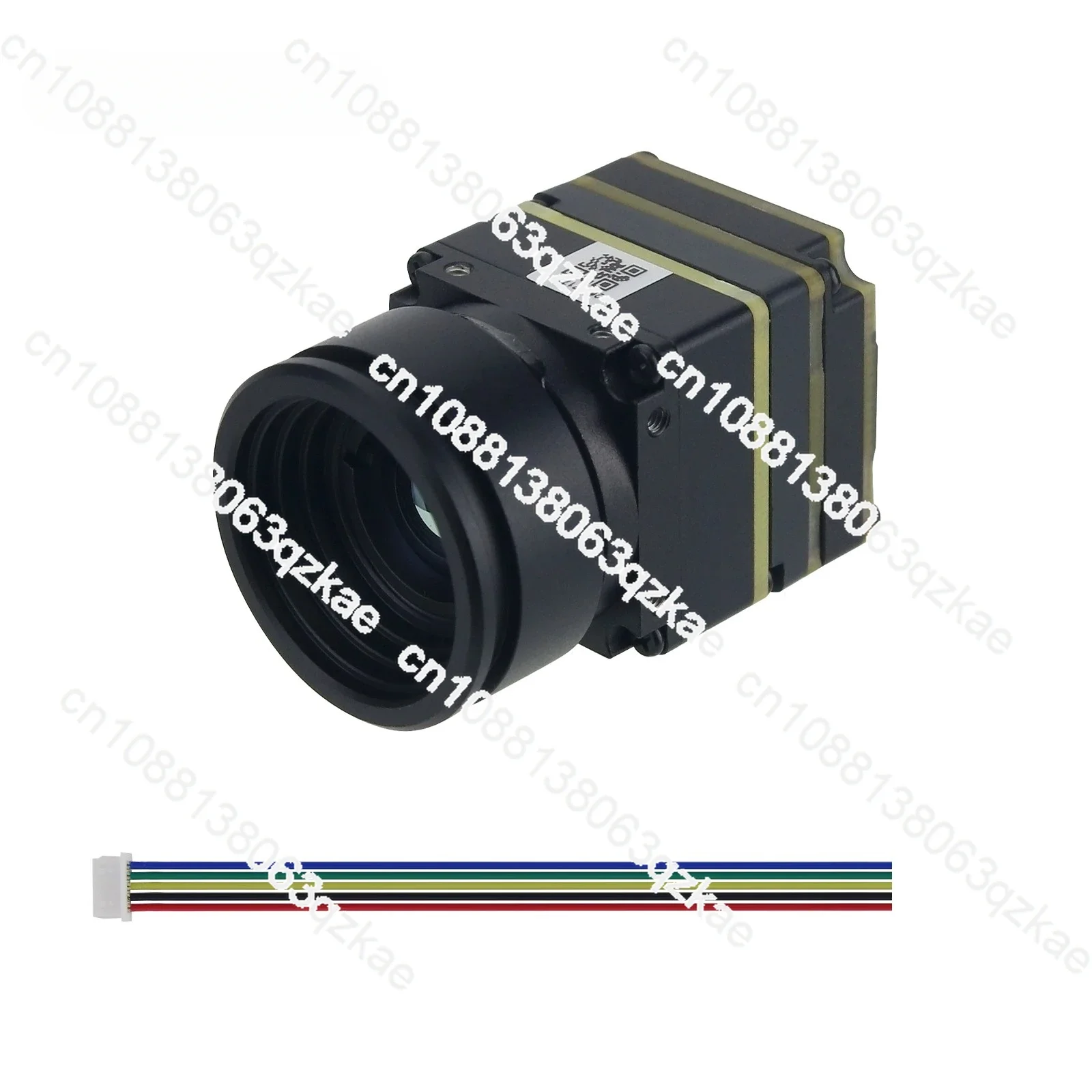 640X512 384X288 256X192 9.1MM Lens Thermal Imager for FPV Drones with CVBS Interface Longwave IR 12um Micro Camera Module