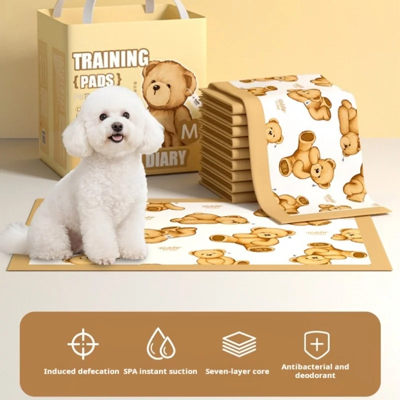 Thickened Deodorant Pet Urine Pad Dog Training Mat Fixed Urination Location Induction Dog Pee Pad accessories for rabbit dog cat - Image 2