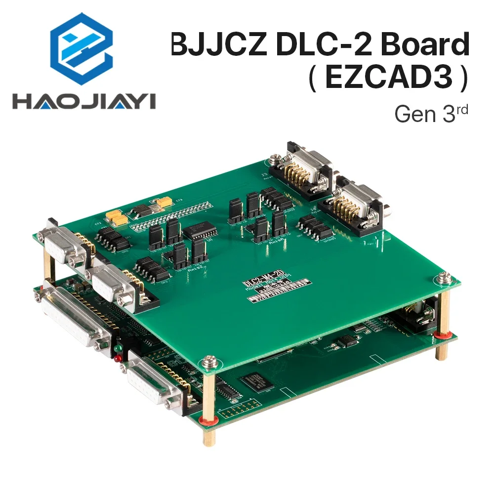 BJJCZ DLC2-M4-2D Laser Marking Machine Controller Original Card  2.5D Engraving for Fiber Marking Machine EZCAD3