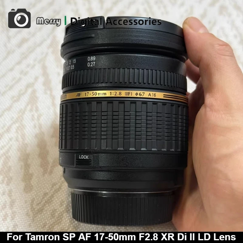 95% nuevo genuino para Tamron SP AF 17-50mm F2.8 XR Di II LD (A16) lente para cámaras Canon para cámaras DSLR Nikon