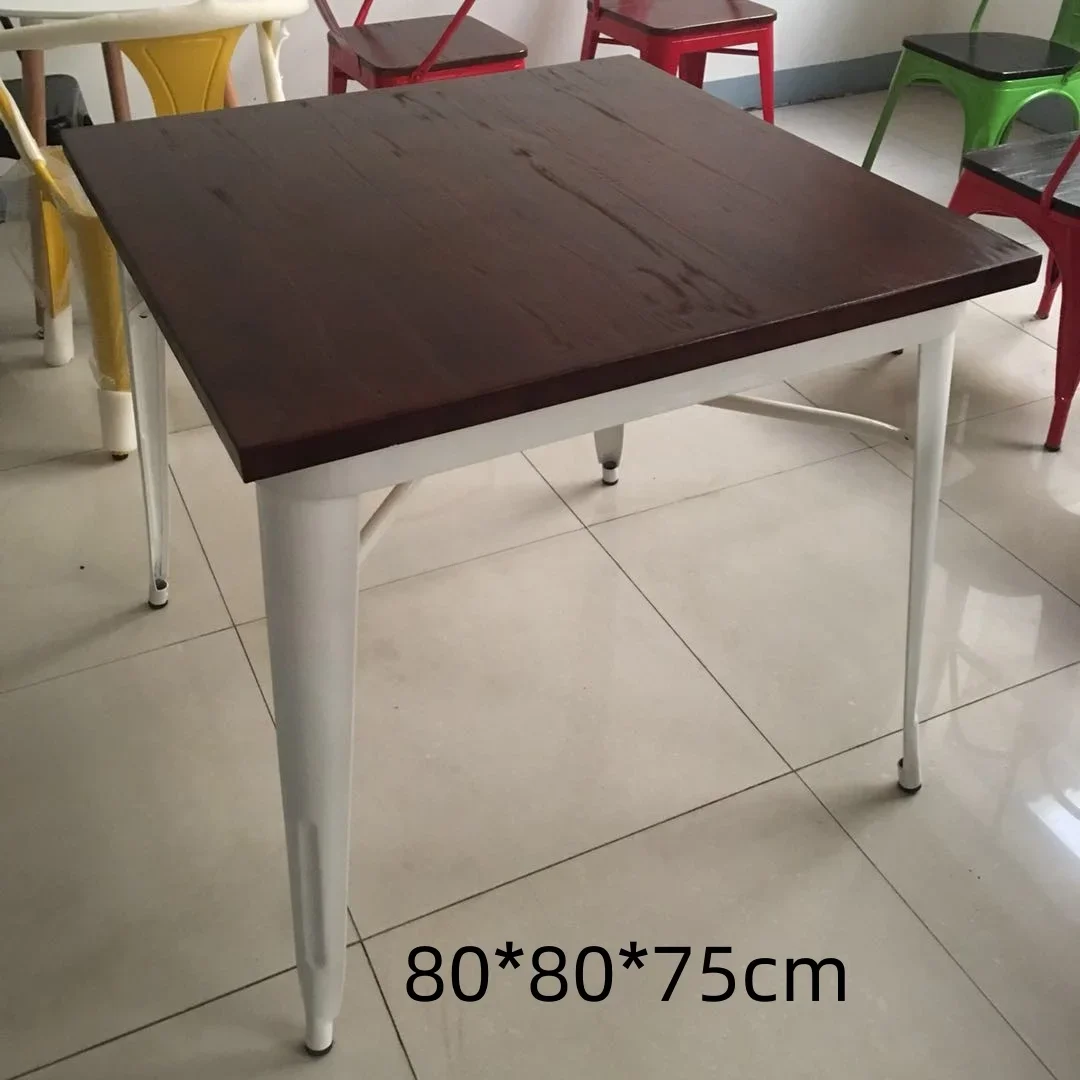 'new design Antique Iron stackable chaise restaurant bar dining vintage Industrial style metal dinning chair for sale kitchen