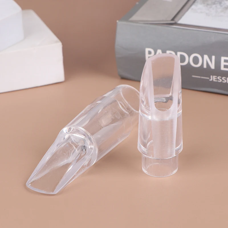 Boquilla de saxofón transparente, boquilla profesional para saxofón Alto/Soprano, para tocar saxofón, música de Jazz, piezas de instrumentos musicales