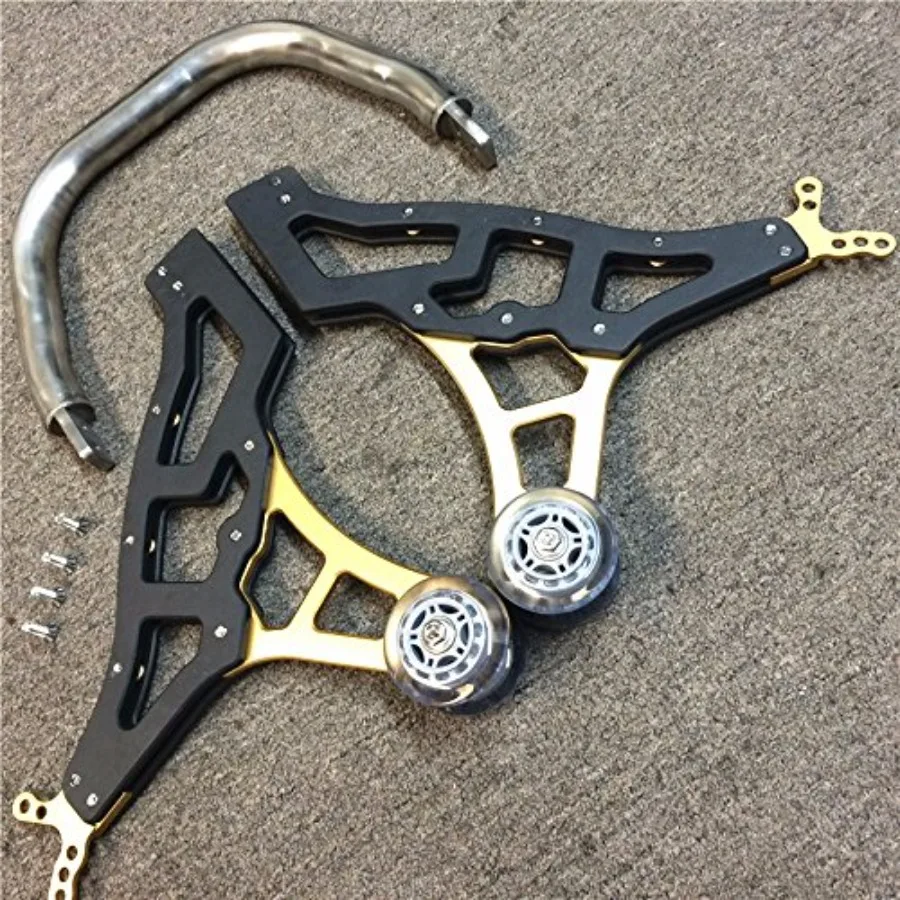 

Универсальные гоночные мотоциклетные подставки для заднего колеса (комбо-подставки) желто-золотистого цвета