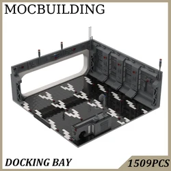 Docking Bay Diorama Display Model MOC Building Blocks Construction Toys Birthday Gift DIY Present