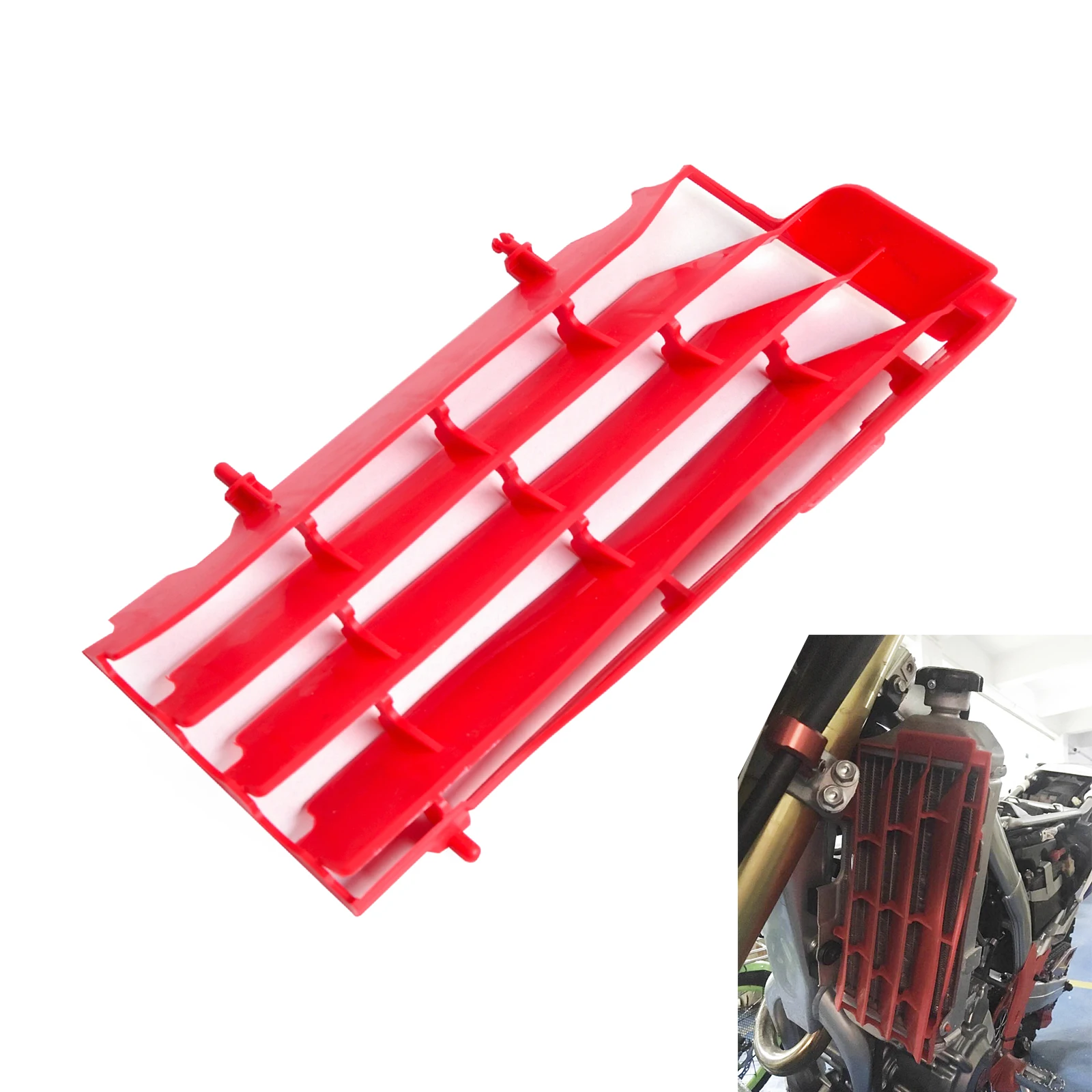 For Honda CRF250L 2012-2017 CRF250L Rally 2017 19034-KZZ-900 Motorcycle Radiator Guard Grille Grill Protector Cover