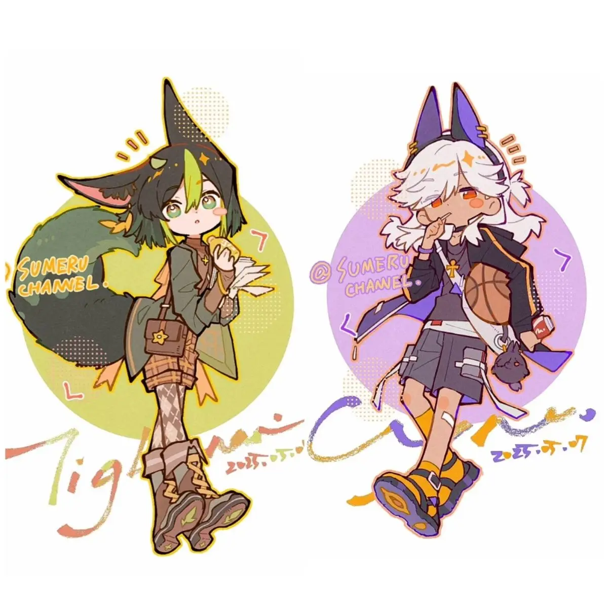 

Anime Genshin Impact Tighnari Cyno Cosplay Cute Acrylic Stand Accessories Collection Figure Desktop Ornaments Halloween Gifts