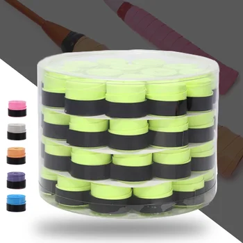 60 pçs suave badminton tênis overgrips antiderrapante vara de pesca sugar suor banda bicicleta guiador halteres pingue-pongue apertos fitas