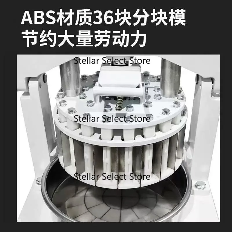 Manual Vertical Commercial Dough Divider Even Weight Dough Separator 36 Portions 30-120g For Pizza Bread Dough