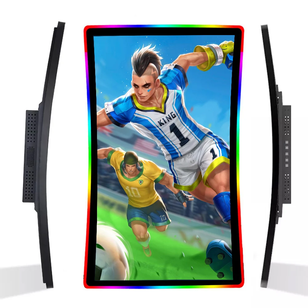 Game touch display 32/43/55 inch curved LCD game touch display