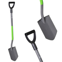 KADAX Shovel Spade Sharp 119cm Metal Garden Sapperka Ergo engraving