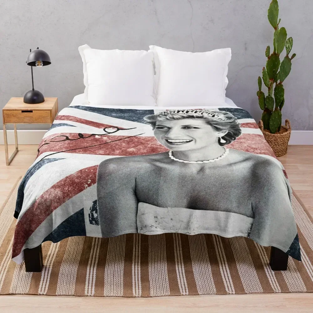 

Lady Diana Throw Blanket Lightweight Warm Blanket for Indoor Outdoor Use