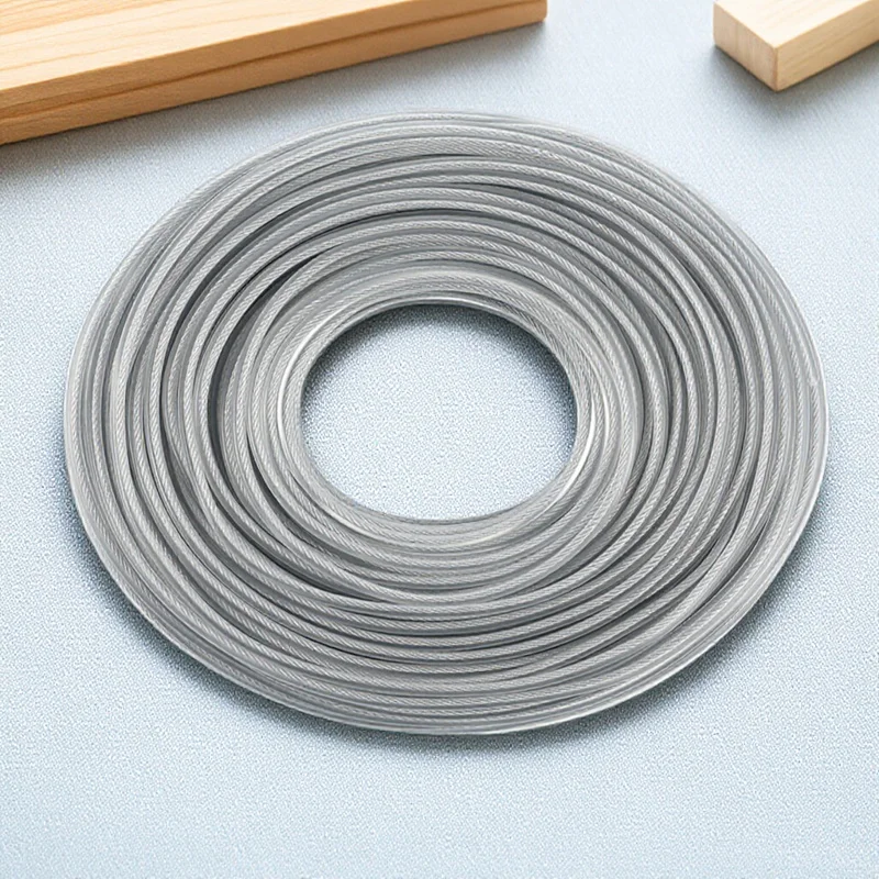 

10M Mowing Trimmer Rope Heavy Duty Grass Trimmer Line Durable Steel Wire For Lawn Mower Accessories Brush Cutter