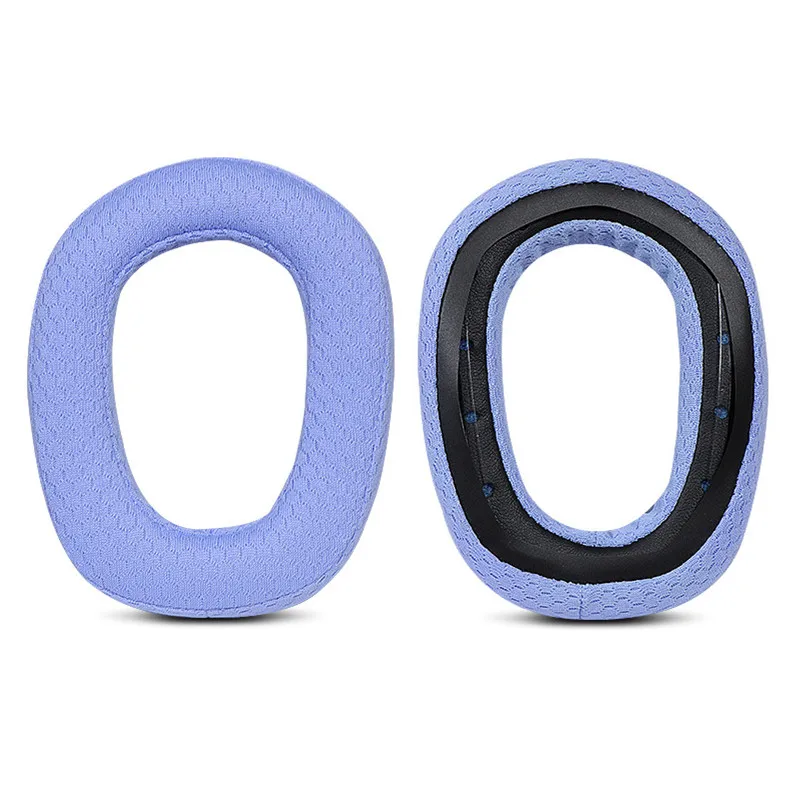 وسادات الأذن لـ Logitech G435 لـ Zone vibe100 ملحقات سماعات الأذن استبدال بطانة للأذن وسادة إسفنجة جلدية ناعمة من البروتين