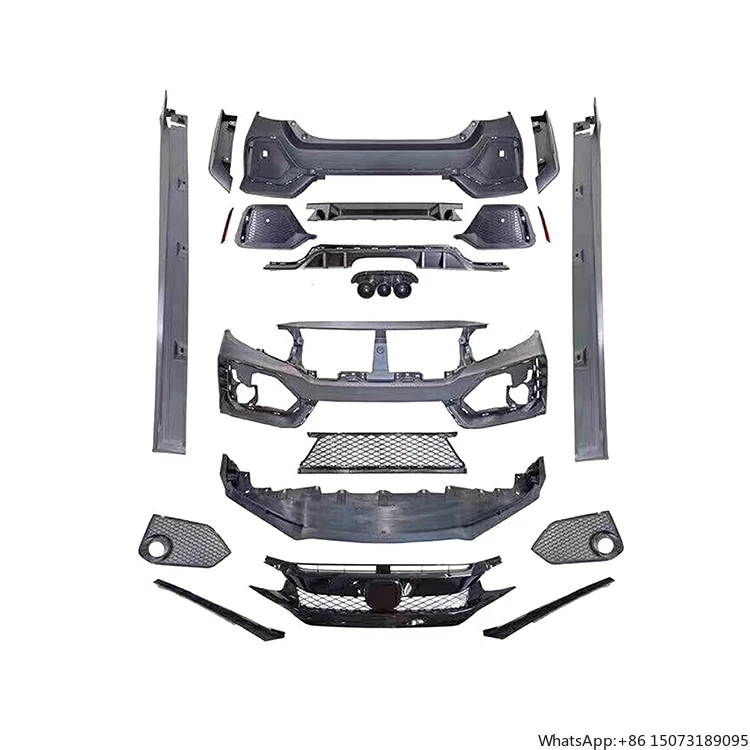 

Комплект кузова для спойлера переднего и заднего бампера Type-r