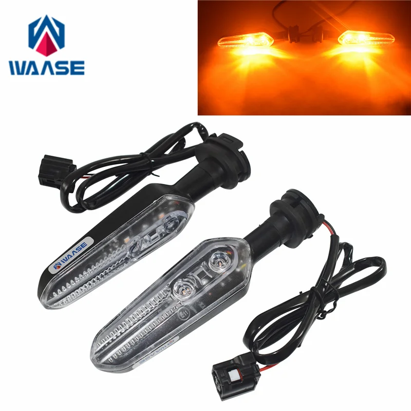

waase For Yamaha MT-07 MT-09 XSR700 XSR900 Tracer 9 GT YZF R7 R9 2022-2026 Rear Turn Signals Blinker LED Light BAT B7N 83330