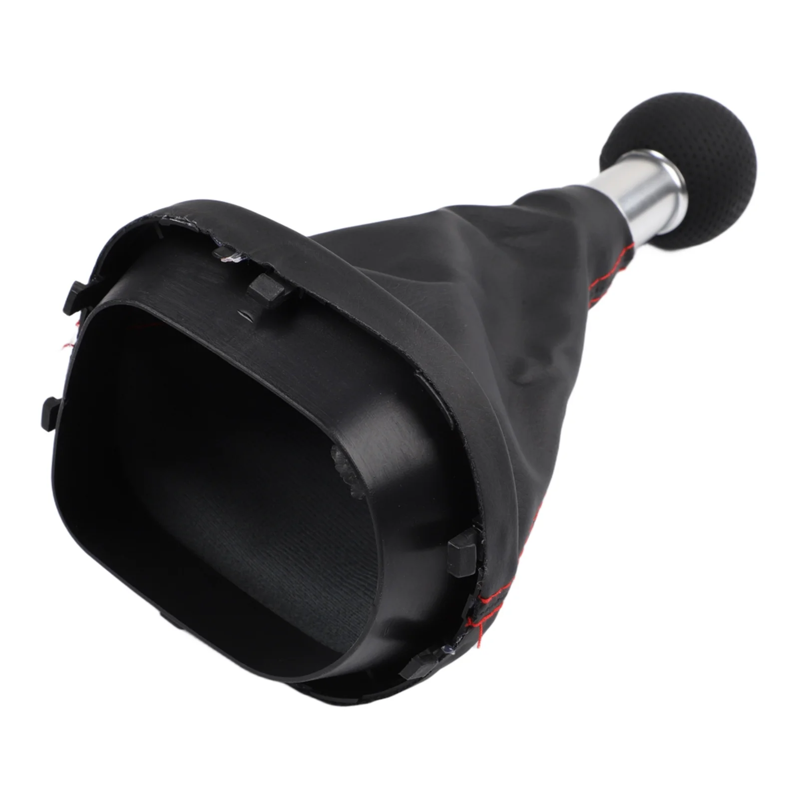 Car Modification Black for Red Stitching Car Gear Shift Accessories Red Stitching Brand New Condition Easy Installation Process