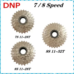 DNP 7/8/9/10 Speed Mountain Bike Cassette 7S 8S 9S 10S 11-28T 11-32T Freewheel 28T 32T Flywheel Folding Tower Wheel Multiple