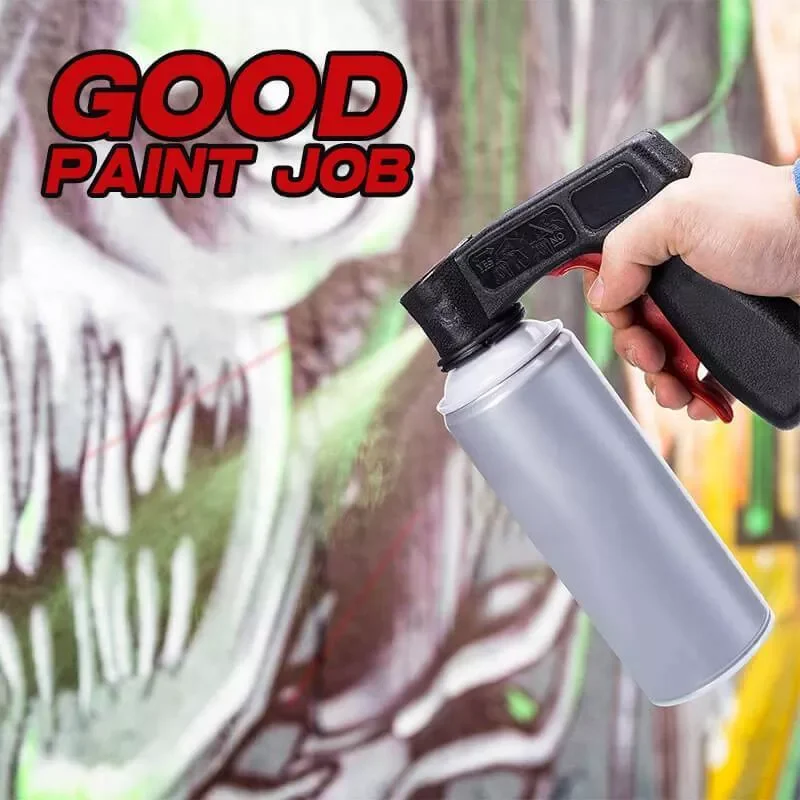 Portable paint handle Spray Adaptor Aerosol spray gun handle Spray paint care car maintenance Painting Paint Tool