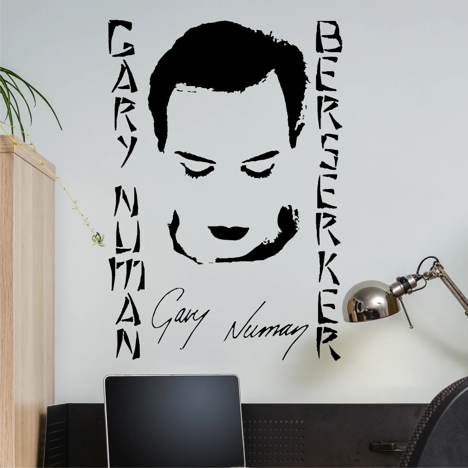 

Gary Numan Berserker Album Cover Wall Art Stickers Decal Decor Vinyl Poster DIY gift